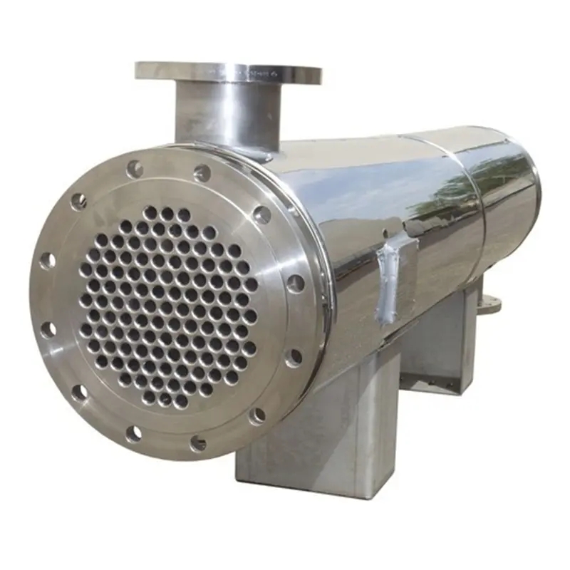 ASME認證定制不銹鋼管殼式換熱器